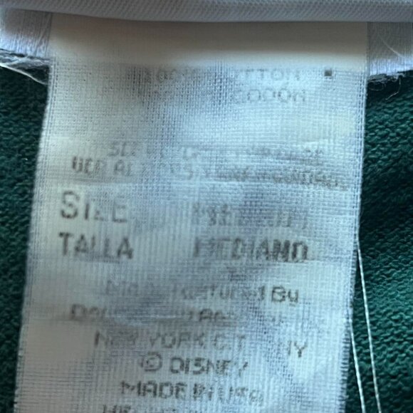 Vintage Green Mickey Mouse Golf Polo, Disney Polo, Men's Large Polo, Cotton Polo - Picture 7 of 7